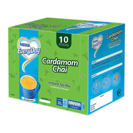 Nestle Every Day Cardamom Tea 3-In-1, 20g Each, 10-Pack - Image 2