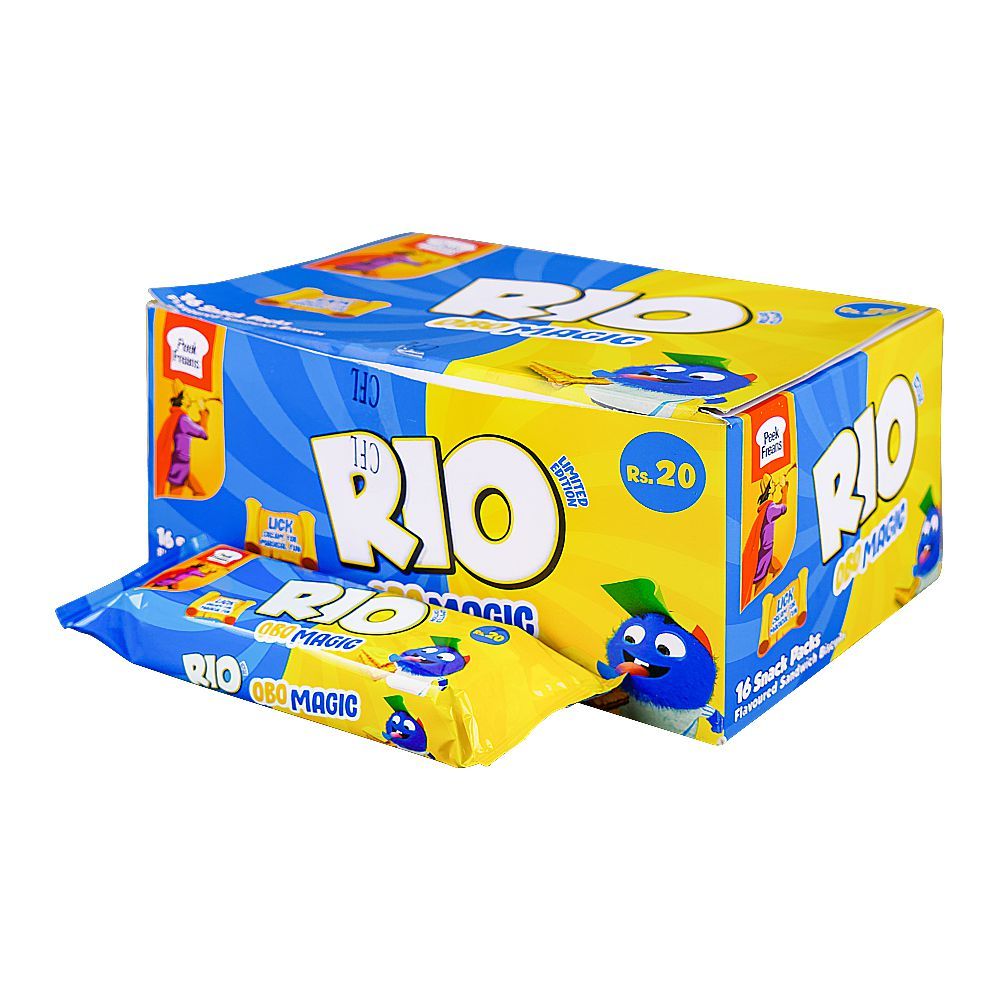 Peek Freans Rio Obo Magic Biscuits Snack Pack, 16-Pack - Main Image
