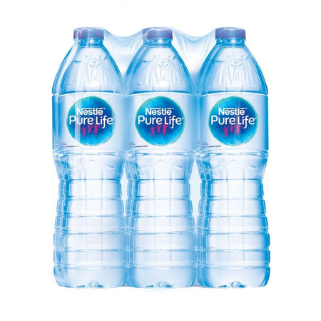 Nestle Pure Life Drinking Water, 1.5 Litres, 6 Piece Carton, - Limited Time Offer (5+1) - Image 2