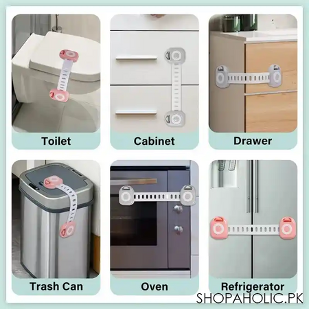 pack of 2 child safety drawer locks image2