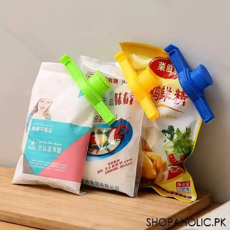 (pack of 2) multifunction food storage sealing clip image5