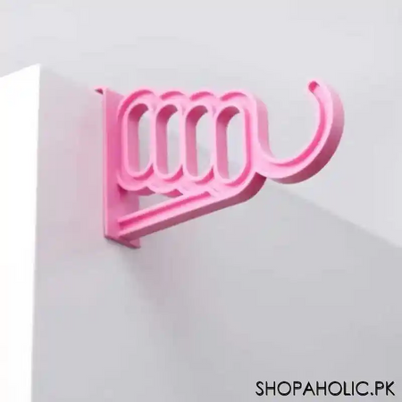 (pack of 2) over the door 4 hole 1 hook multi clothes hangers image5