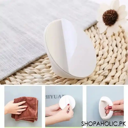 (pack of 2) self stick cabinet drawer handle image5