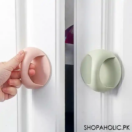 (pack of 2) self stick cabinet drawer handle image6
