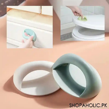(pack of 2) self stick cabinet drawer handle main image