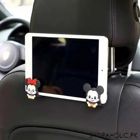 (pack of 2) universal car back seat hooks with logo image3