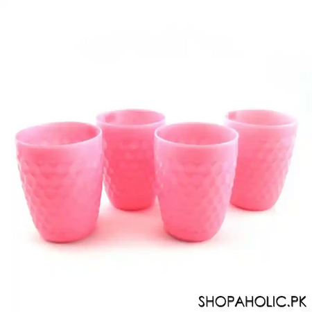 (pack of 4) durable plastic glass set main image