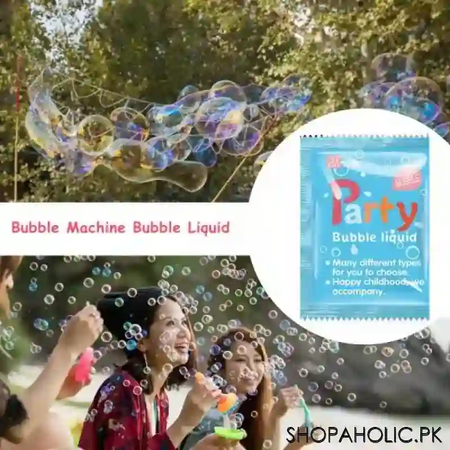 (pack of 4) party bubble liquid image5