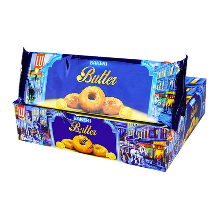 LU Bakeri Butter Cookies, 6 Snack Packs - Main Image