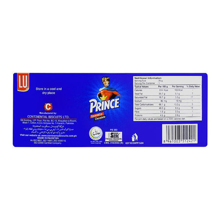 LU Prince Covered In Chocolate Sandwich Biscuits, 12 Ticky Packs - Image 2