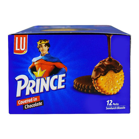 LU Prince Covered In Chocolate Sandwich Biscuits, 12 Ticky Packs - Image 4
