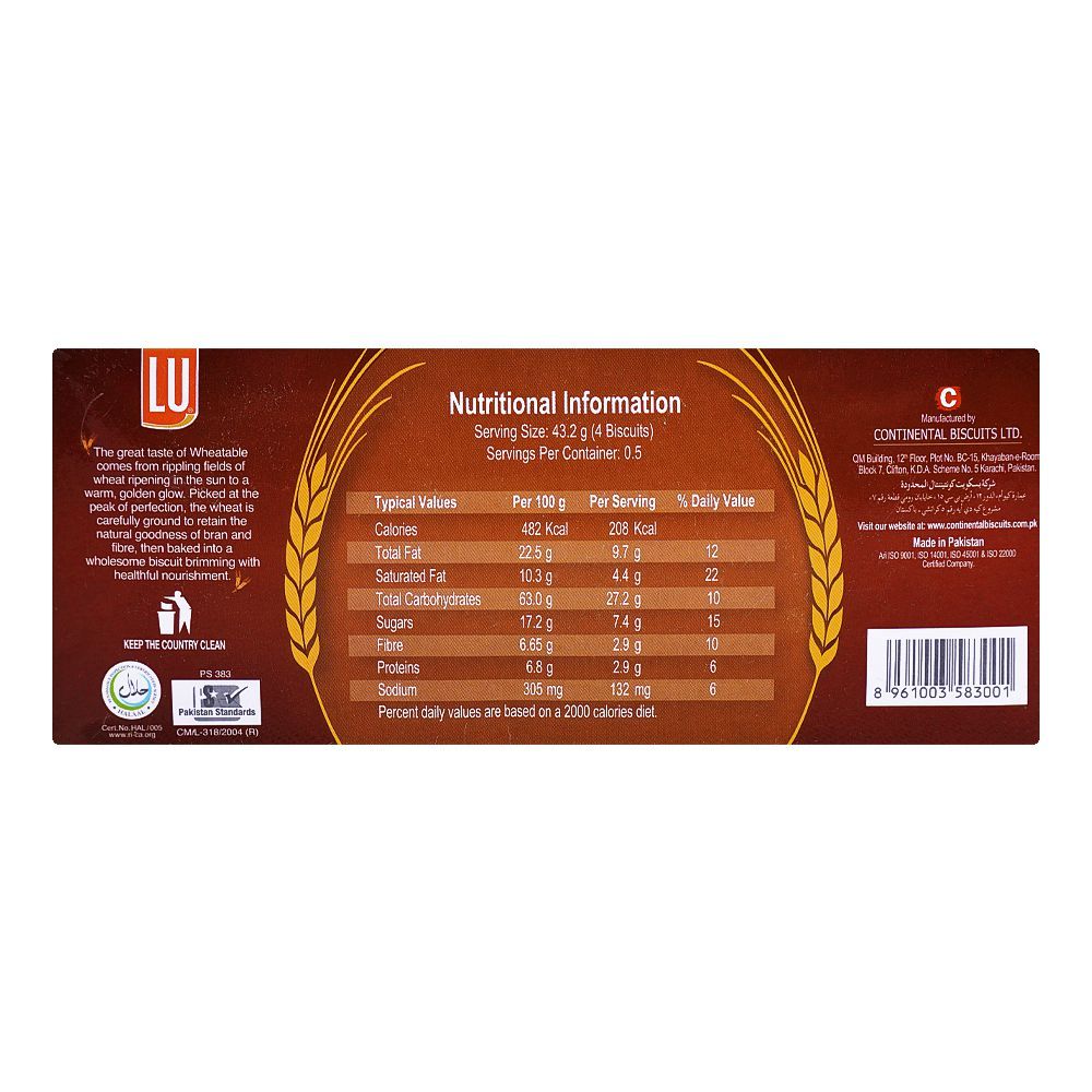 LU Wheatable Biscuits, 12 Ticky Packs - Image 4