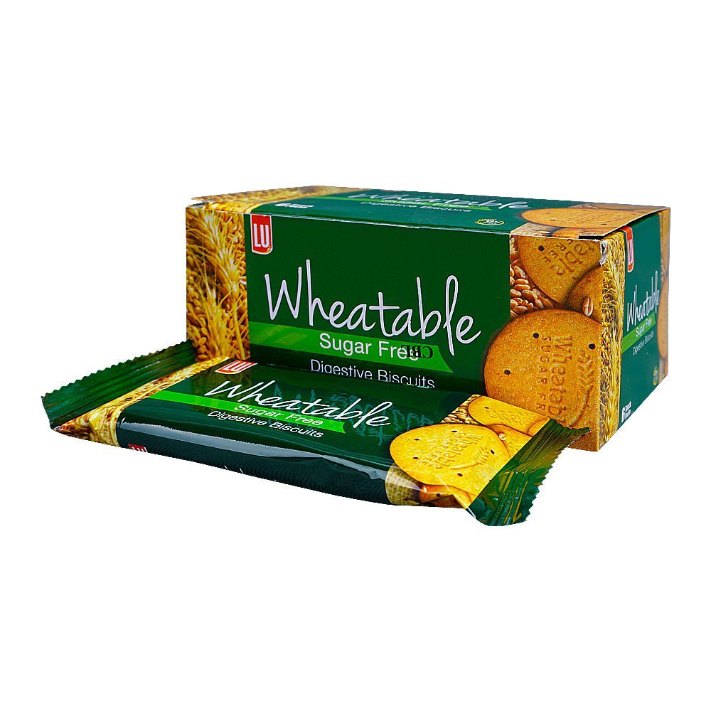 LU Wheatable Sugar Free Biscuits, 6 Snack Packs - Main Image