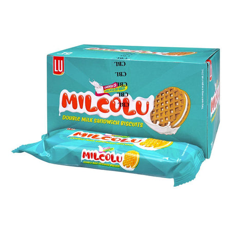 LU Milco LU Milk Sandwich Biscuits, 10 Snack Packs - Main Image