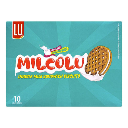 LU Milco LU Milk Sandwich Biscuits, 10 Snack Packs - Image 2