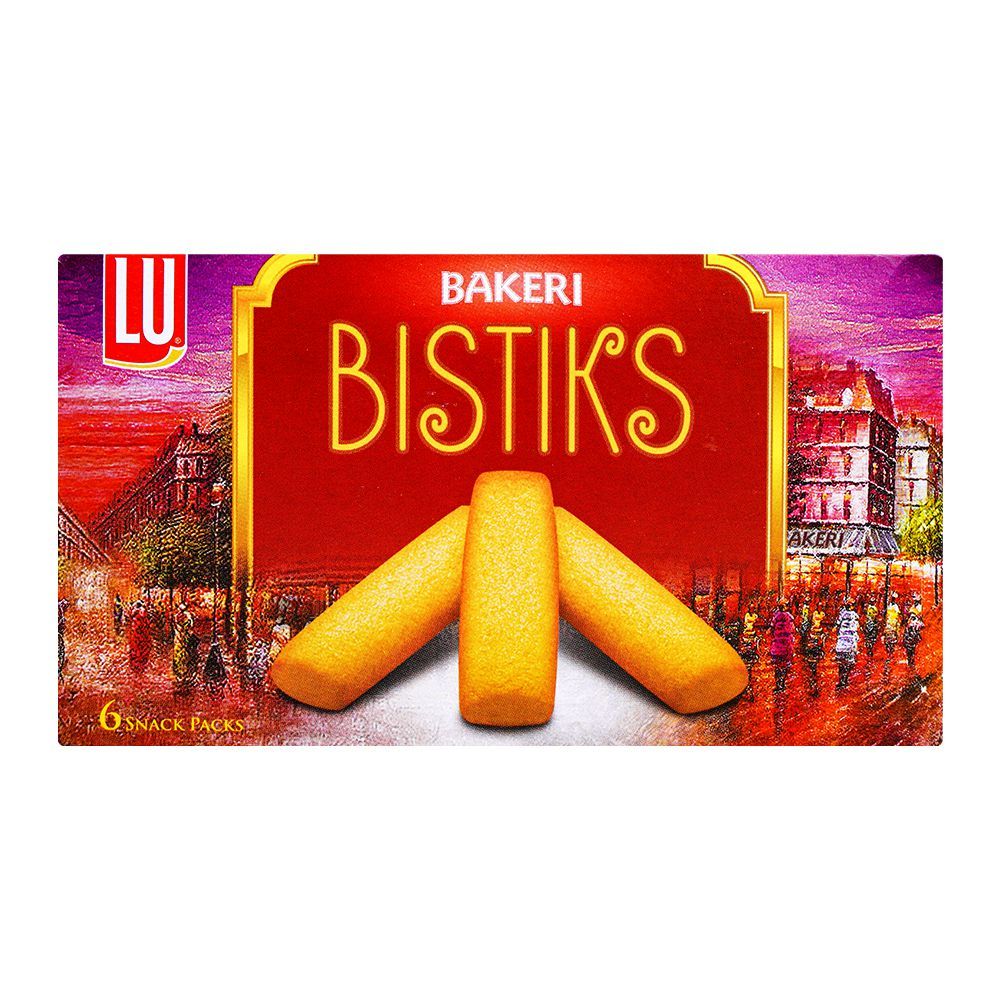 LU Bakeri Bistiks Biscuits, 8 Snack Packs - Image 2