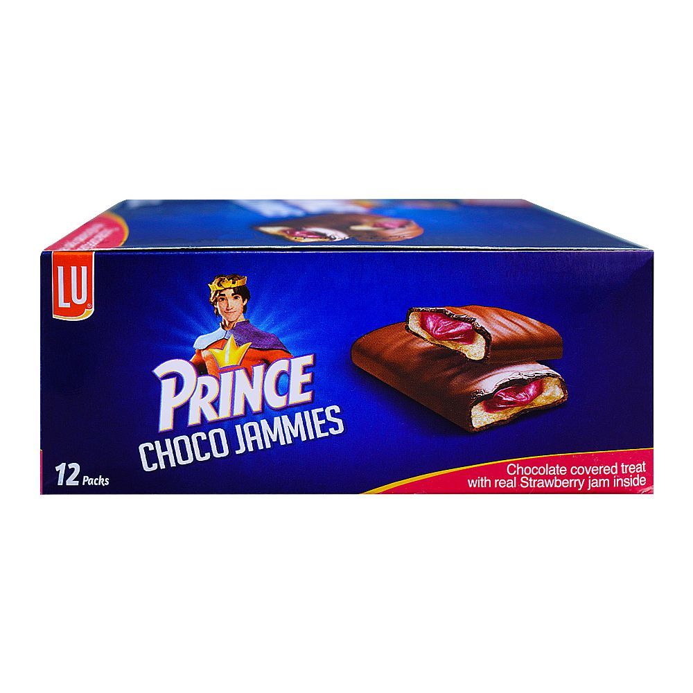 LU Prince Choco Jammies Biscuit, Bar Pack Box - Image 3