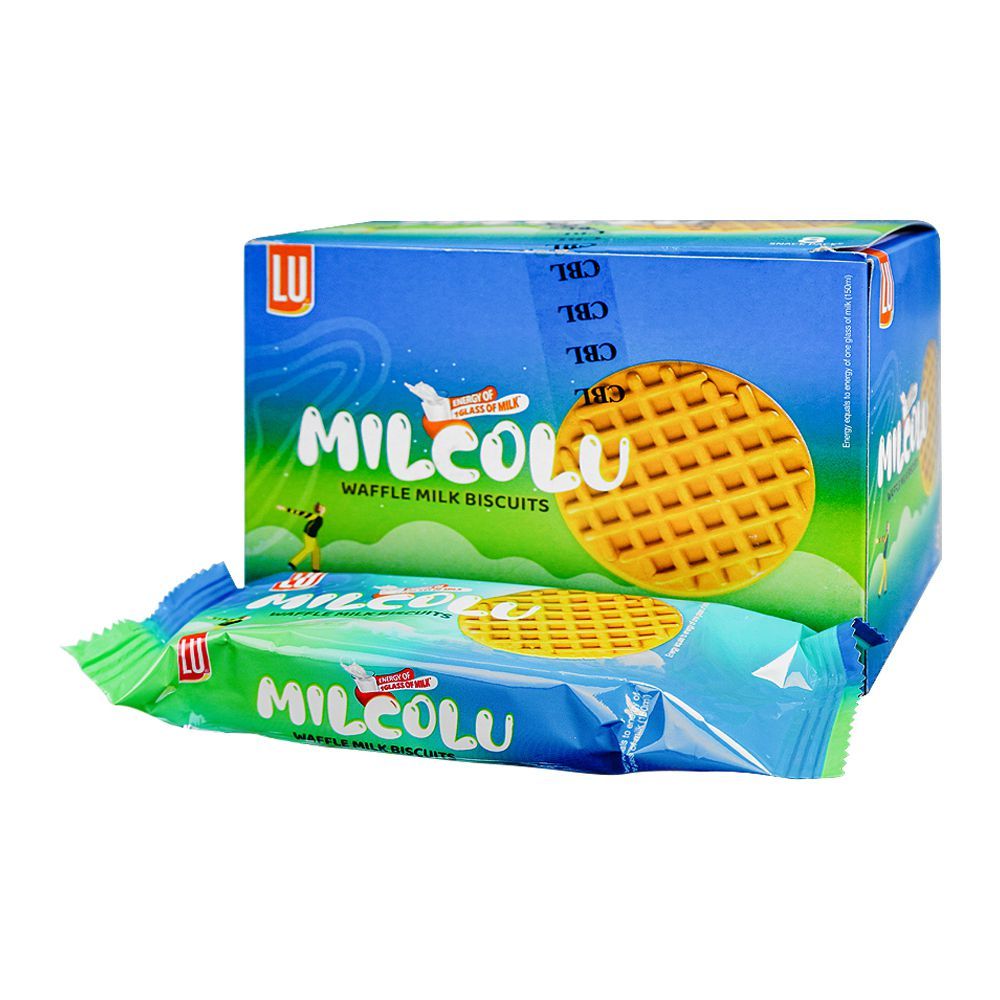LU Milco Lu Waffle Milk Biscuit, Snack Pack Box - Main Image