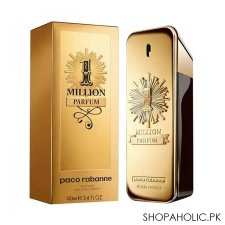 paco rabanne 1 million parfum, fragrance for men, 100ml image2