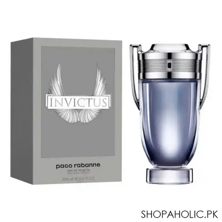 paco rabanne invictus eau de toilette, for men, 200ml main image