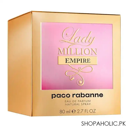 paco rabanne lady million empire eau de parfum, fragrance for women, 80ml image2