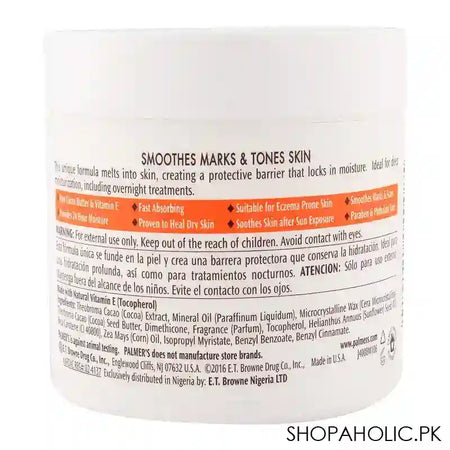 Palmer's Cocoa Butter Dry Cream Jar 200gm - Image 2