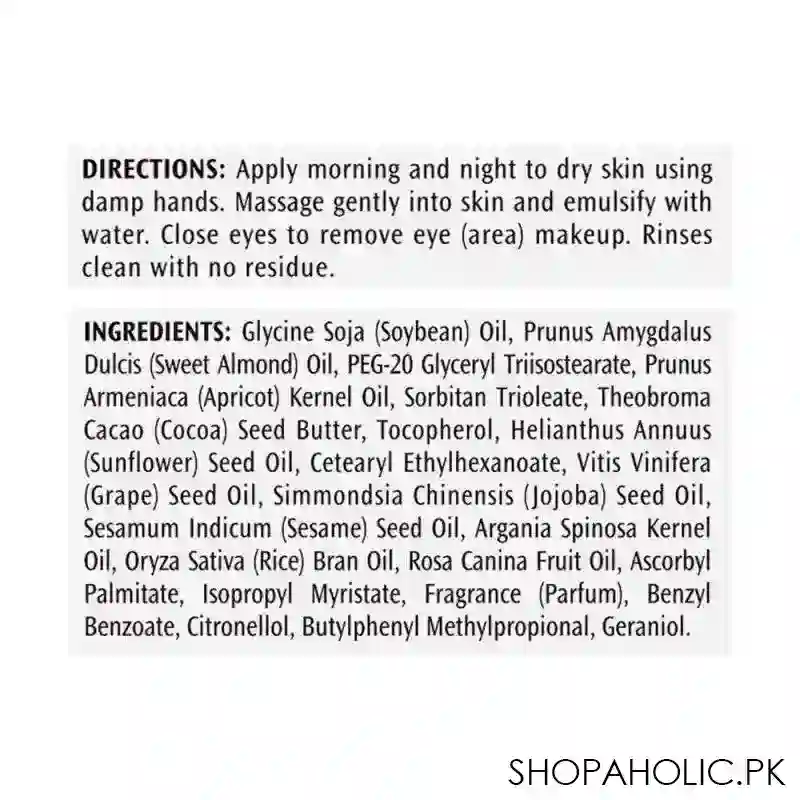 palmer's cocoa butter formula skin therapy face cleansing oil, paraben free, 190ml image3