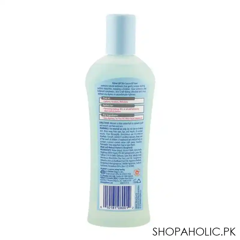 palmer's eventone toner 250ml image2