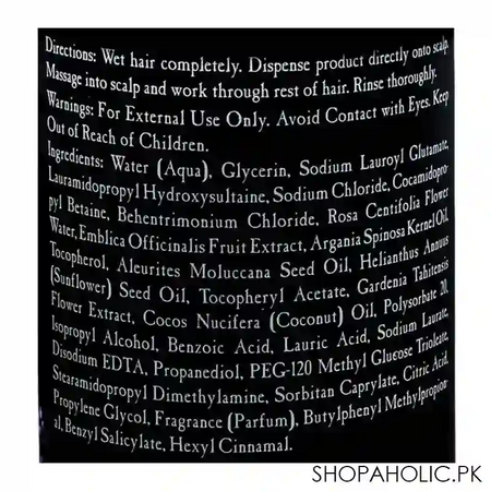 palmer's natural fusions micellar rose water clarifying shampoo 350ml image3