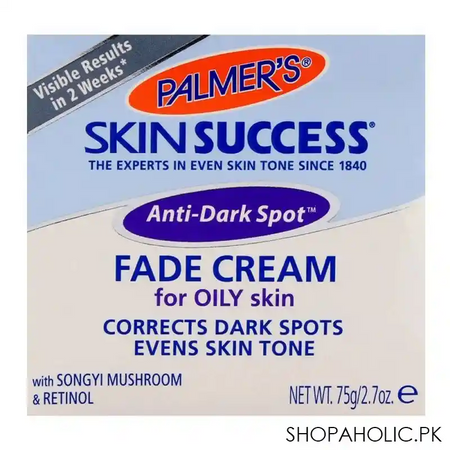 palmer's skin success fade cream oily skin 75g image2