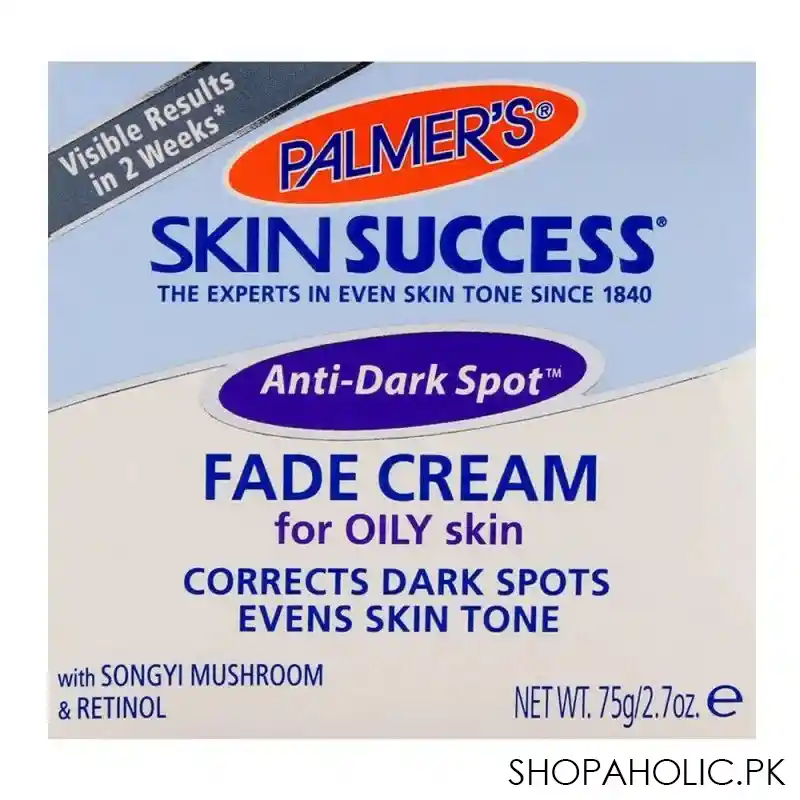 palmer's skin success fade cream oily skin 75g image2