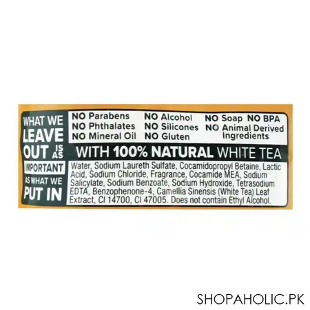 palmolive antibacterial white tea hand wash, refill, 450ml image4