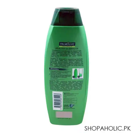 palmolive naturals healthy & smooth shampoo, aloe vera, normal skin, 375ml image3