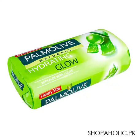 Palmolive Naturals Hydrating Glow Soap With Aloe Vera & Olive, Luxury Size, 165g - Main Image