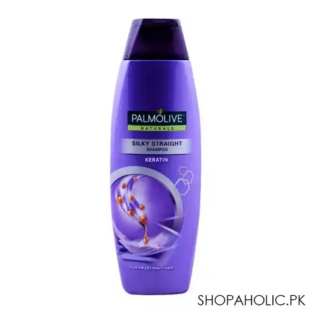 palmolive silky straight keratin shampoo, 180ml image2