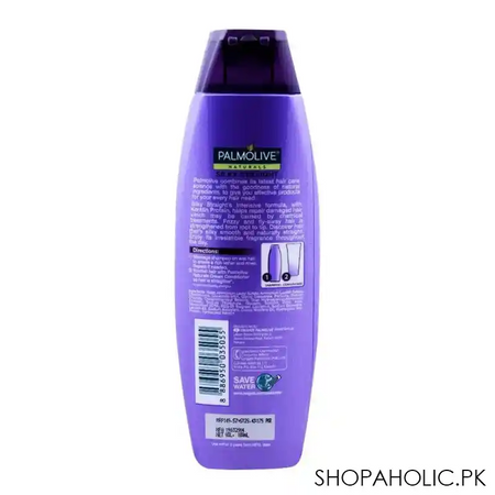 palmolive silky straight keratin shampoo, 180ml image3