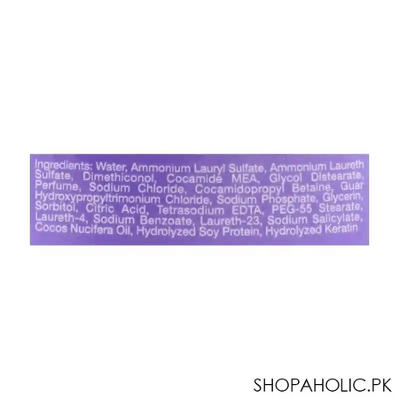 palmolive silky straight shampoo, keratin, 375ml image5
