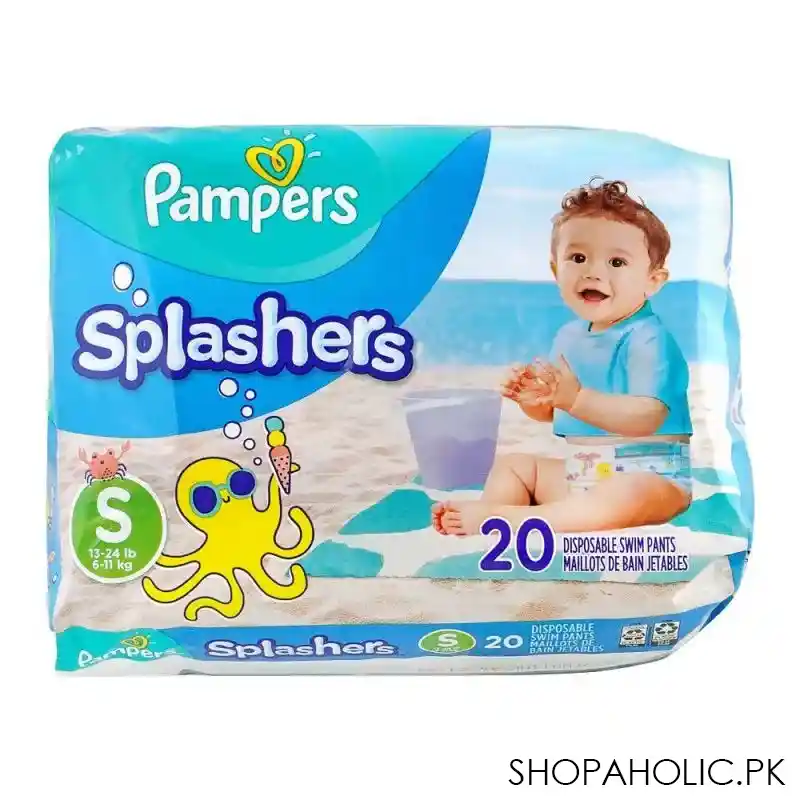 pampers splashers swim pants s, 6 11kg, 20 pack image2