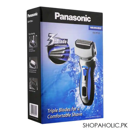 Panasonic 3-Blade Washable Shaver, ES-RT30-S - Image 3