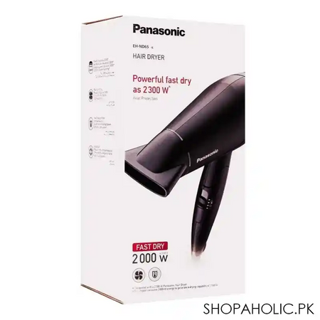 panasonic ionity hair dryer, eh nd65 k image2