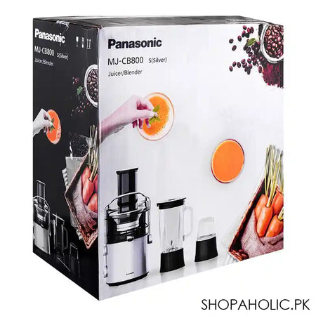 Panasonic Juicer/Blender, 1000W, S(Silver) MJ-CB800STN - Image 3