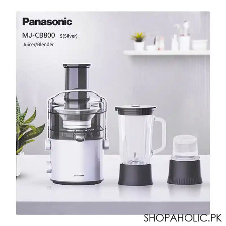 Panasonic Juicer/Blender, 1000W, S(Silver) MJ-CB800STN - Image 5