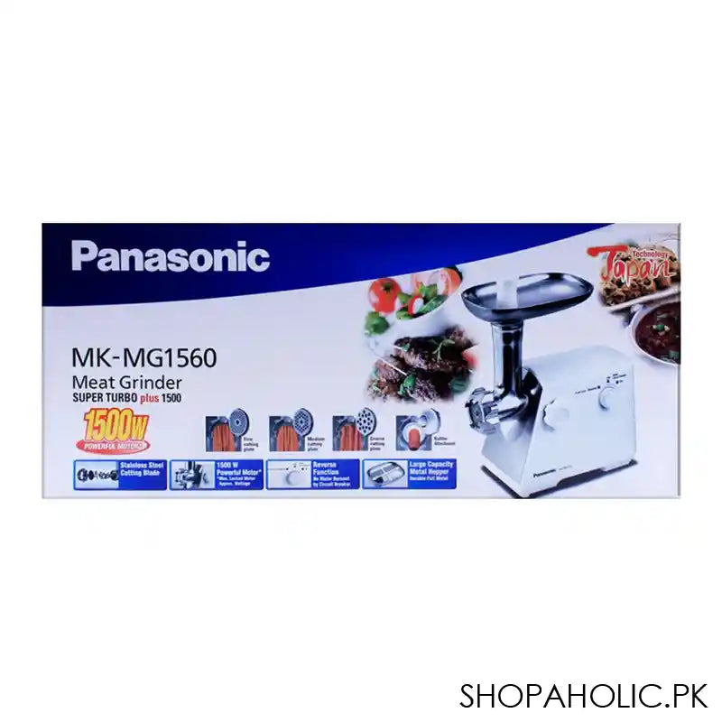 Panasonic Meat Grinder Super Turbo Plus, MK-MG1560 - Image 2