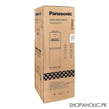 Panasonic Water Dispenser, Stainless Steel Hot Water Tank, Hot, Normal And Cold Water, SDM-WD-3128TG - Image 5