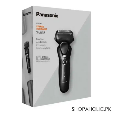 panasonic wet/dry essential performance shaver, es rt37 k image2