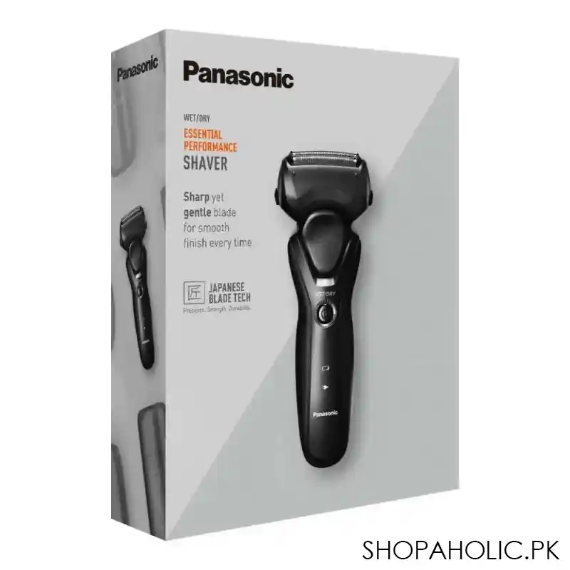 panasonic wet/dry essential performance shaver, es rt37 k image2