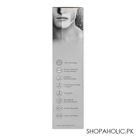 panasonic wet/dry essential performance shaver, es rt37 k image5