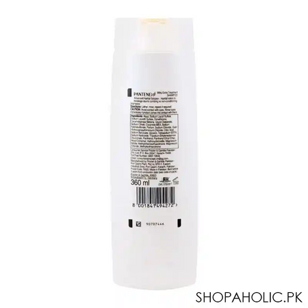 pantene advanced anti hair fall solution + milky extra treatment shampoo, 360ml image2