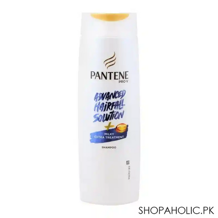 pantene advanced anti hair fall solution + milky extra treatment shampoo, 360ml main image