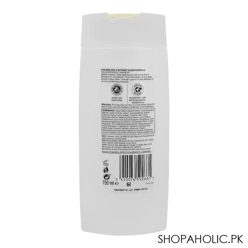 Pantene Pro-V Color Protect Shampoo, For Colored Hair, 700ml - Image 2